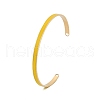 304 Stainless Steel Cuff Bangles for Women BJEW-Z087-09G-5