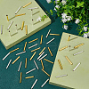 50Pcs 2 Colors Brass Tube Beads KK-LP0001-28-3