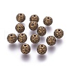 Tibetan Style Zinc Alloy Beads PALLOY-L230-01AB-RS-1