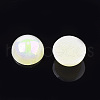 ABS Plastic Imitation Pearl Cabochons OACR-S025-6mm-12-2
