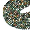 Natural Ocean Jasper Beads Strands G-A260-A28-01-2
