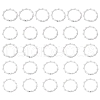 Flat Round Handmade Polymer Clay Heishi Beads Stretch Bracelets BJEW-JB11782-2