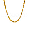 Stainless Steel Rope Chains Necklaces for Women PW-WG8237B-03-1