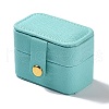 Rectangle PU Leather Jewelry Ring Storage Boxes CON-K002-06C-1