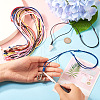 27Pcs 9 Colors Korean Waxed Polyester Cord Necklace Making NJEW-TA00166-7