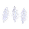Transparent Acrylic Pendants X-OACR-T003-47-4