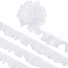 BENECREAT 10M Polyester Pleated Lace Trims OCOR-BC0006-26B-1