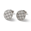 Non-Tarnish 304 Stainless Stud Earring Findings STAS-M314-01A-P-1