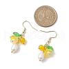 Mother's Day Jewellery Natural Cultured Freshwater Pearl Dangle Earrings EJEW-JE05861-3