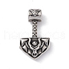 304 Stainless Steel Manual Polishing Pendants STAS-G267-21AS-2