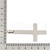 201 Stainless Steel Pendants STAS-Q341-01B-P-3
