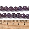 Natural Amethyst Beads Strands G-M445-8MM-01D-6