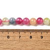 Dyed Natural Malaysia Jade Beads Strands X-G-G021-02A-18-4