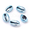 Electroplated Shell Beads BSHE-L037-05B-1