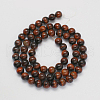 Natural Gemstone Round Bead Strands G-J302-09-6mm-2