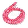 Dyed Natural White Jade Beads Strands G-G107-A03-01-3