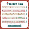  5 Rolls 5 Styles Single Face Printed Cotton Ribbons SRIB-TA0001-06-2
