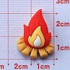 Camping Theme Opaque Resin Cabochons RESI-E027-04B-1