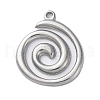 Non-Tarnish 304 Stainless Steel Pendants STAS-G338-18P-1