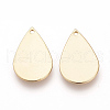 Brass Pendants KK-R037-221G-2