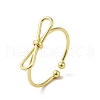 Brass Cuff Rings for Women RJEW-D026-04G-1