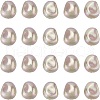 SUNNYCLUE 30Pcs Spray Painted ABS Plastic Beads KY-SC0002-09B-1