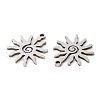 Non-Tarnish 316L Surgical Stainless Steel Pendants STAS-D046-07P-2