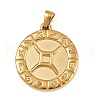 304 Stainless Steel Pendants STAS-C131-04G-06-1