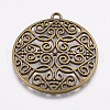 Alloy Pendants PALLOY-ZN33091-AB-FF-2