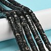 Synthetic Imperial Jasper Dyed Beads Strands G-D077-D01-01G-2