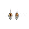 Horse Eye Bohemian Style Zinc Alloy Dangle Earrings FS-WG9CCFB-06-2