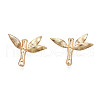Brass Connector Charms KK-N216-374-1