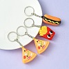 PVC Plastic Pendant Keychain KEYC-YW0001-13-2