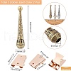 CHGCRAFT DIY Bolo Tie End Finding Making Finding Kit FIND-NB0002-07-2