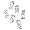 Open Back Bezel Pendants X-PALLOY-TAC0010-08P-3
