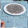   1200Pcs 24 Styles Tibetan Style Alloy Spacers Beads TIBEB-PH0005-09-4