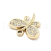 Alloy Rhinestone Pendants FIND-U026-25C-G-2
