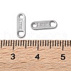 304 Stainless Steel Charms STAS-V007-03G-P-3