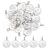 Unicraftale 20Pcs 304 Stainless Steel Charms STAS-UN0060-57-1