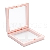 Square Transparent PE Thin Film Suspension Jewelry Display Box X1-CON-D009-01A-04-3