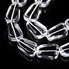 Transparent Glass Beads Strands GLAA-N001-48-3
