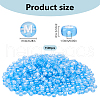 SOFPLATE 1500Pcs Transparent Acrylic Beads OACR-SP0001-25A-2