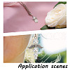 40Pcs 4 Styles Wing Alloy Pendants PALLOY-HY00034-6