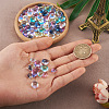 100Pcs 10 Colors Transparent Glass Beads GGLA-TA0002-03-8
