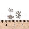 304 Stainless Steel Stud Earrings EJEW-Z089-07P-5