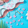  26Pcs 26 Styles Luminous Resin Pendants RESI-TA0003-68B-15
