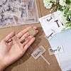 CHGCRAFT 1 Set Acrylic Plant Labels AJEW-CA0004-57A-4