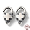 925 Thailand Sterling Silver Lobster Claw Clasps STER-D003-54AS-3