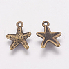 Tibetan Style Alloy Pendants TIBEP-LF0463YKG-AB-FF-1