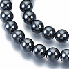 Olycraft Non-magnetic Synthetic Hematite Beads Strands G-OC0001-46-4